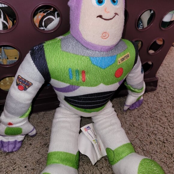 Disney BUZZ LIGHTYEAR 13" plush toy doll Toy Story 4 - Picture 2 of 9